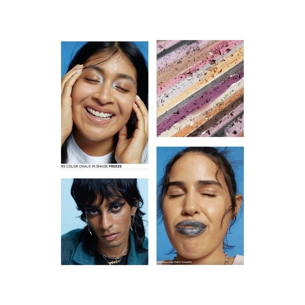 Milk‎ Makeup Color Chalk 3-Pack Freeze Skateboard Trampoline NEW